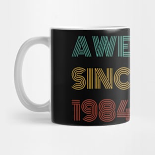 Years Old Awesome Since 1984 40th Birthday Mug